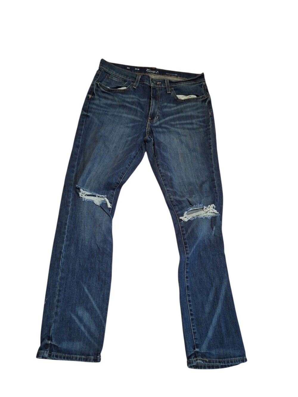 Sonoma Everyday Jean Slim Cut Holes Men's 33/32 5 pocket classic denim